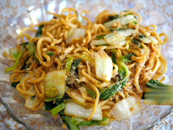 วิธีทำบะหมี่ผัดกระเทียม